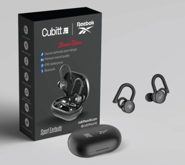 CUB REEBOK EARBUDS/ AUDIFONOS CUBITT X REEBOK EDIC