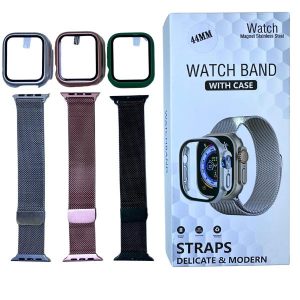 BAND 44/ WATCH BAND METALICAS CON CASE 42 Y 44MM