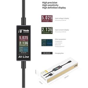 PROBADOR DE VOLTAGE IP/ PROBADOR DE VOLTAGE AV LINE PARA IPHONE