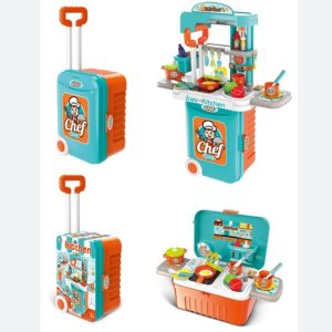 MALETA 008 956A/MALETA DE RUEDAS CHEF COOK NIÑO 956A