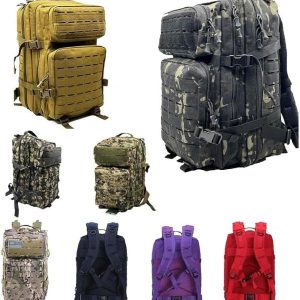 MOCHILA 8077/MOCHILA ESTILO MILITAR 8077