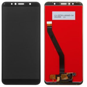 LCD HUA Y6 2018 NG/LCD HUA Y6 2018 NEGRO