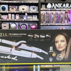 ROZ HR790/ KIT PLANCHA Y PINZA DE CALOR PARA CABELLO LIZO Y EN ONDAS 243°C