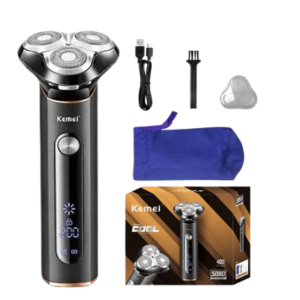 BARBERA COOL KM5080/ BARBERA DE AFEITAR CON PANTALLA LED Y CARGA USB