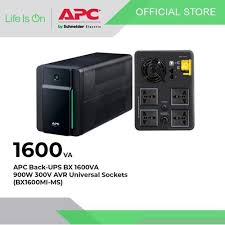 APC BX1600/ BATERIA NO BREAK APC 1600VA 120V AVR (BX1600M-LM)