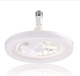 LAMP FAN FSLED3/ADORNO BOMBILLO LED CON VENTILADOR 3 NIVELES DE INTENSIDAD DE LUZ