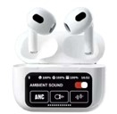 TWS A10 PRO/AUDIFONO TIPO AIRPODS 3 CON PANTALLA Y CANCELACION DE RUIDO