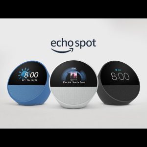 AMAZON ECHO SPOT/AMAZON ECHO SPOT (2024 RELEASE) - ALEXA BLUE