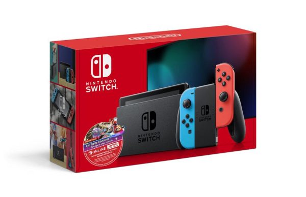 NIN SWITCH 19 NEON MK8/ NINTENDO SWITCH 1.1 CONSOLA NEON MK8