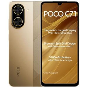 XIA POC C71 4 128 D/ XIAOMI POCO C71 4 128GB DORADO