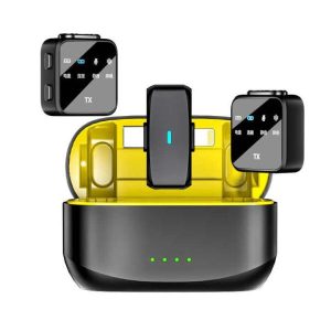 MICROFONO K32 / MICROFONO DOBLE CUADRADO TIPO C Y IPH 2.4G