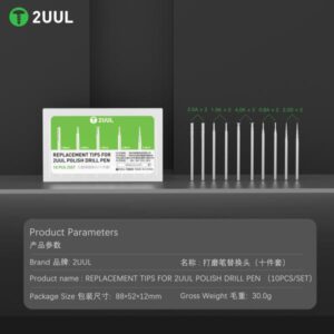 REP DREMEL 2UUL DA82 10PCS / REPUESTO DE DREMEL 2UUL DA82 10PCS