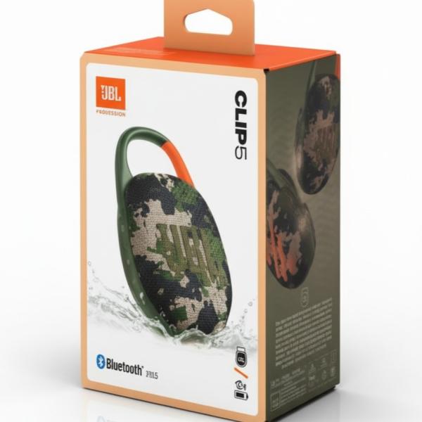 JBL CLIP 5 CAMU /WATERPROOF PORTABLE V5.3 CAMUFLADA