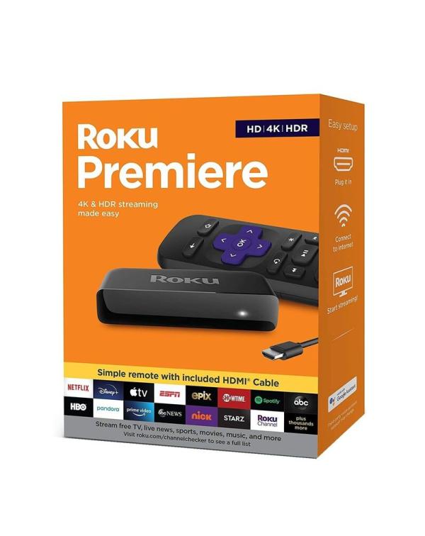 ROK PREMIERE/ ROKU STREAMING BUNDLE ACC VIDEO 4K