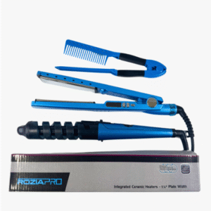 ROZ HR858B/ PINZA PARA REALIZAR ONDAS EN EL CABELLO CON MAYOR FACILIDAD ALTA TEMPERATURA QUE AYUDA A LA DURACION DE LOS PEINADOS