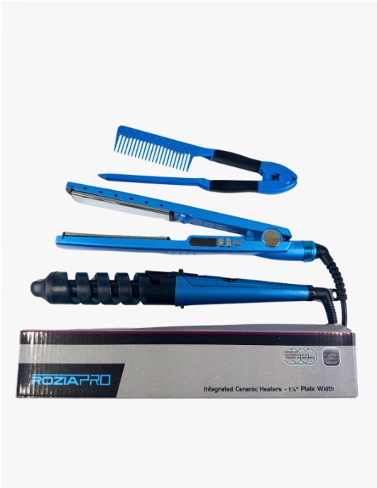 ROZ HR858B/ PINZA PARA REALIZAR ONDAS EN EL CABELLO CON MAYOR FACILIDAD ALTA TEMPERATURA QUE AYUDA A LA DURACION DE LOS PEINADOS