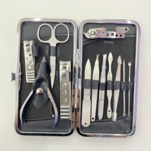 KIT UNAS 12G/ KIT DE HERRAMIENTA COMPLETO PARA REALIZAR PRACTICAS DE MANICURA Y PEDICURA