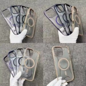 EST LUXMG IPH 12PM / ESTUCHE LUXURY MAGSAFE SPACE LINEA PREMIUM