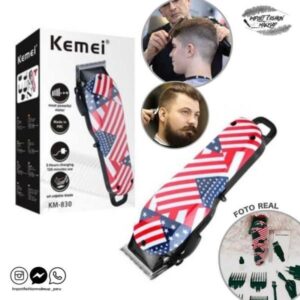 MAQUINA KM830 / MAQUINA DE CORTE KEMEI CARGA TIPO C Y LARGA DURACION DE BATERIA DISEO NOVEDOSO