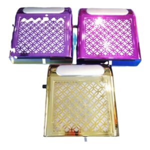 EXTRACTOR NAIL 706 / EXTRACTOR DE POLVO PARA MANICURA PEDICURA CON DISEnO DE METALIZADO CAPACIDAD DE 120W