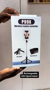 SELFIE P99X / SELFIE TRIPODE CON LUZ LED 3 TONOS DE LUZ Y CONTROL BT