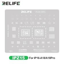 STENCIL RL 044 IPZ15 / MALLA DE REBALLING IP16 A18 A18 PRO 0.12MM