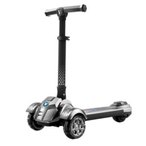 SCOOTER LC 808 / SCOOTER DE NInO GRIS Y ROJA MASCARA DE ROBOT CON LUCES Y SONIDO