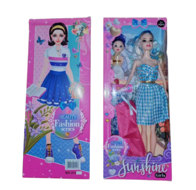 MUNECA TOY 211 2 / 211-2 MUNECA FASHION SET CON ACCESORIOS