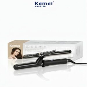 PINZA PROF KM3168 / PINZA PARA HONDAS DE CABELLO PROFESIONAL TEMPERATURA 220C CUBRIMIENTO DE CERAMICA