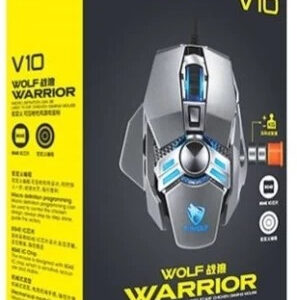 MOUSE V10 / MOUSE GAMING WARRIOR T WOLF ALAMBRICO