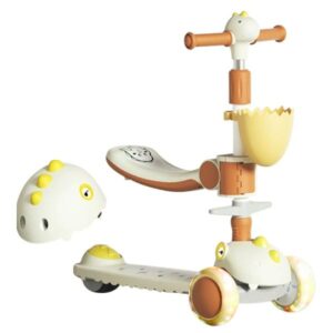 SCOOTER ZZL K2 / SCOOTER DE NIÑO Y NIÑA CON SILLA LUCES Y SONIDO DE HUEVITO