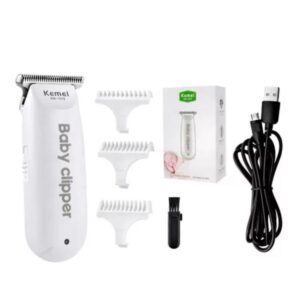 MAQUINA KM1319/ MAQUINA DE CORTE DE CABELLO PARA BEBES  PROFESIONAL CON CARGA DE LARGA DURACION LIVIANA CARGA USB DIFERENTES GUIAS DE CORTA DISEOS ESCLUSIVOS