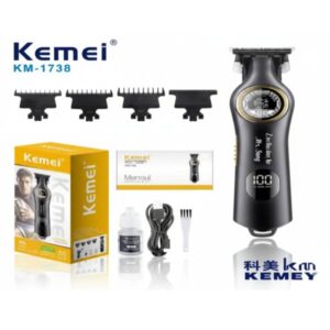 MAQUINA KM1738 / MAQUINA DE CORTE PANTALLA LED INHALAMBRICA CARGA LARGA DURACION