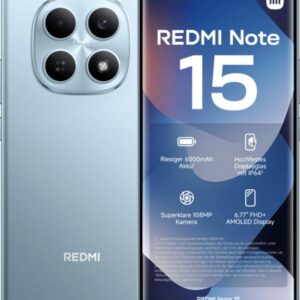 XIA NOTE 15 6 128 AZ/ XIAOMI REDMI NOTE 15 6+128GB AZUL