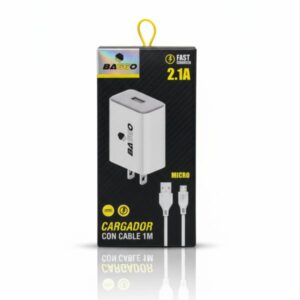CHA BG11 MIC/CARGADOR 2.1A BAGOO BG11 V8