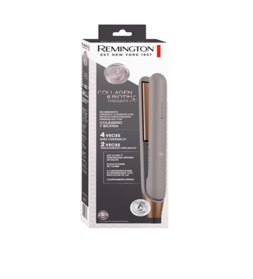 REM S31A/ REMINGTON PLANCHA DE CABELLO COLAGENO