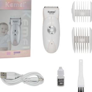 MAQUINA KM3520/ MAQUINA DE CORTE DE CABELLO PROFESIONAL CON CARGA DE LARGA DURACION LIVIANA CARGA USB DIFERENTES GUIAS DE CORTA DISE?OS ESCLUSIVOS