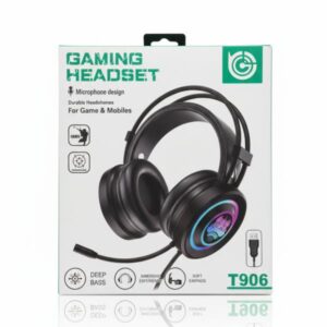 AUD HEAD T906 / T906 AUDIFONO GAMING RGB MIC USB