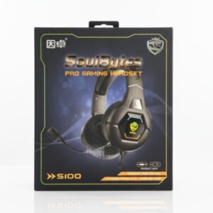 AUD HEAD S100 / S10 AUDIFONO GAMING RGB USB AUX COMPATIBLE CON PC MOVIL Y TABLET