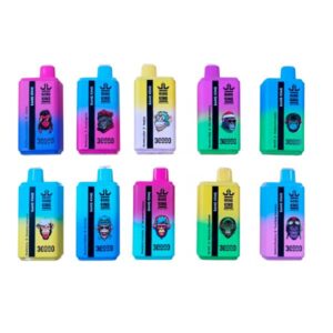 VAP 30000 / VAPE BANG KING CON PANTALLA DIGITAL 30000 PUFFS DOBLE SABOR 5% NICOTINE