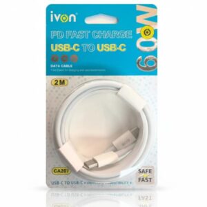 CAB IVON PD CA207 / CABLE IVON TIPO C A TIPO C 2 METROS 60W