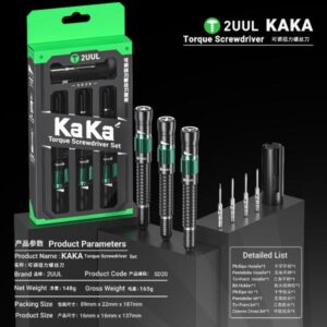 KIT HER 2ULL SD20 / KIT DE HERRAMIENTA DESTORNILLADOR DE PRECISION 2UUL