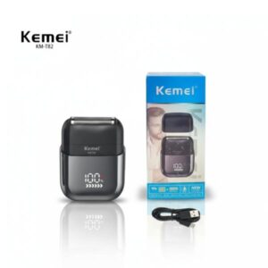 BARBERA KMT82 / MAQUINA SHAVER PARA CORTE TOTAL DEL CAPILAR PANTALLA LED CARGA LARGA DURACION