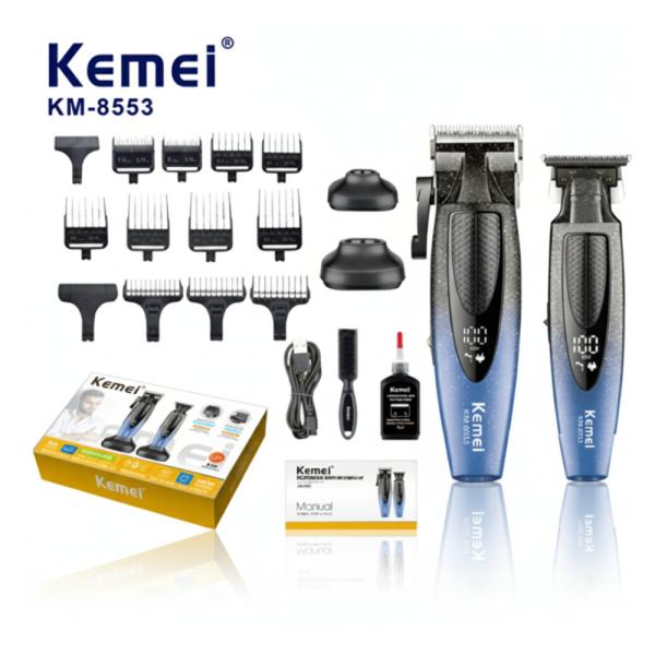 MAQUINA KM8553 / COMBO DUO MAQUINA DE CORTE Y PULIDORA INCLUYE GUIAS DE CORTE