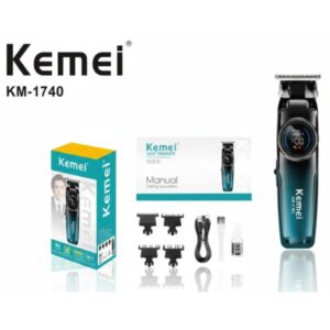 MAQUINA KM1740 / MAQUINA DE CORTE PANTALLA LED INHALAMBRICA CARGA LARGA DURACION