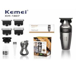 MAQUINA KM1807 / MAQUINA DE CORTE PANTALLA LED INHALAMBRICA CARGA LARGA DURACION