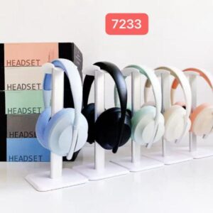 AUD P7233 / AUDIFONO TIPO DIADEMA BT FM MIC AUX COLORES PASTELES