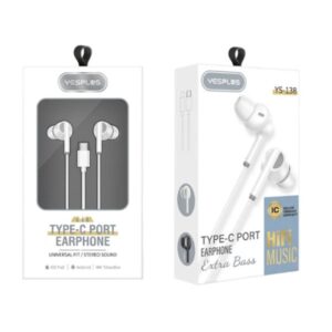 AUD YS138 C / AUDIFONO TIPO C YESPLUS YS138