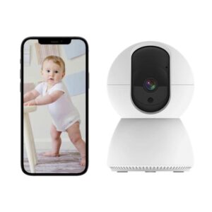 CAM IP TOK CM01 / CAMARA IP TOXIIK FULL HD 360 PANORAMICO DETECCION DE MOVIMIENTO TF CARD