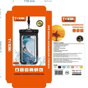 EST WAT TOK WF01 / PROTECTOR DE AGUA PARA CELULAR TOXIIK
